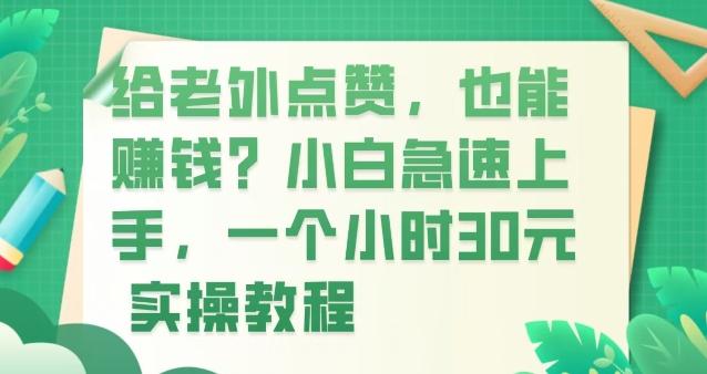 给老外点赞，也能赚钱？小白急速上手，实操教程-网创